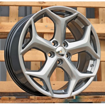 Джанта R18x8  5X108  ET  55  63.4  B0063  Hyper Black (HB)  For FORD  (P)