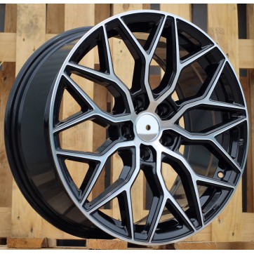Джанта R18x8  5X112  ET  40  66.5  B5812  Black Polished (MB)  Fits for RACIN  (R)  (Style Vossen)