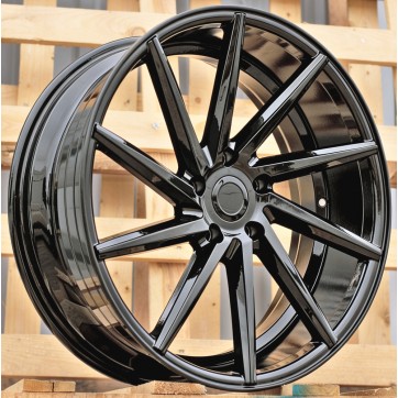 Джанта R18x8  5X112  ET  40  66.6  B1058  Black (BL)  For RACIN  (P+Z1+Z2)  (LEFT SIDE (Style Vossen))