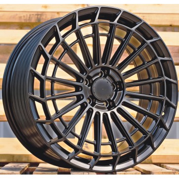 Джанта R18x8  5X112  ET  40  66.6  FBX162  (YF0359)  Black Half Matt (BLHM)  For MER  (Z6+M)  (HYBRID FORGED Rear+Front)
