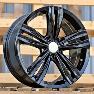 Джанта R18x8  5X112  ET  41  57.1  B5293  Black (BL)  Fits for VW  (P)
