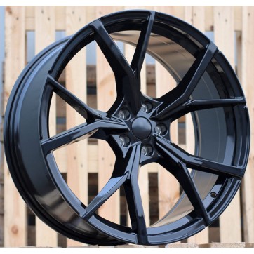 Джанта R18x8  5X112  ET  41  57.1  B5801  (FBX256)  Black (BL)  Fits for VW  (Z7+P2+Z6+M)  (HYBRID FORGED)