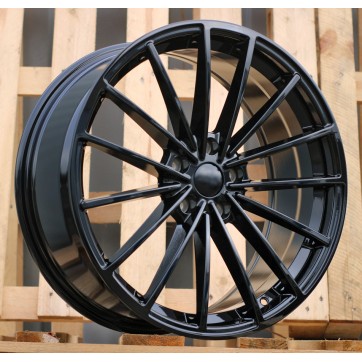 Джанта R18x8  5X112  ET  45  57.1  B5937  (FBX174)  Black (BL)  Fits for VW  (K2)  (HYBRID FORGED)