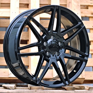 Джанта R18x8  5X112  ET  45  66.6  A874  (IN8361)  Black (BL)  Fits for MER  (Z7+Z6)