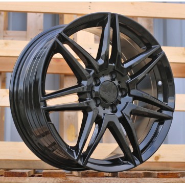 Джанта R18x8  5X112  ET  52  66.6  YF7075  Black (BL)  Fits for MER  (Z7)  (HYBRID FORGED Fit for V-Class/Vito 1075kg 4x4)
