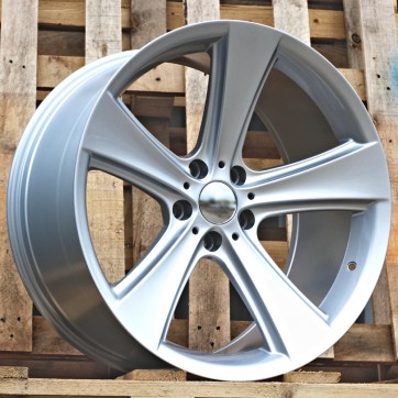Джанта R18x8  5X120  ET  30  72.6  BK086  (IN3654F)  Silver (SI)  Fits for BMW  (S)  (HYBRID FORGED)