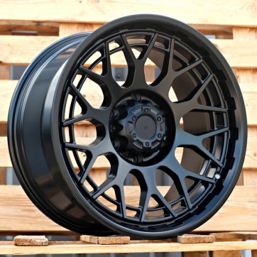 Джанта R18x9  6X139.7  ET  0  106.1  FBX181  Black Half Matt (BLHM)  Fits for 4X4  (K8+P1)  (HYBRID FORGED)