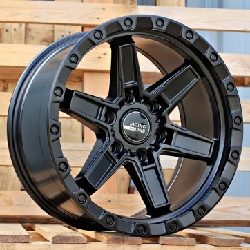 Джанта R18x9  6X139.7  ET  10  110.1  B5840  Black Half Matt (BLHM)  Fits for 4X4  (K4)