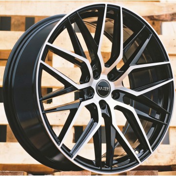 Джанта R19x8.5  5X108  ET  40  67.1  HX035  (B5902)  Black Polished (MB)  For HAXER  (Z7)