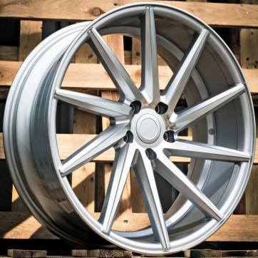 Джанта R19x8.5  5X112  ET  35  66.5  B1059  Machined Silver (MS)  Fits for RACIN  (Z7)  (RIGHT SIDE (Style Vossen))