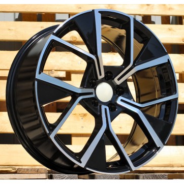 Джанта R19x8.5  5X112  ET  38  57.1  Y1196  Black Polished (MB)  Fits for VW  (P+R+Z4)  (Fit for New Tiguan)