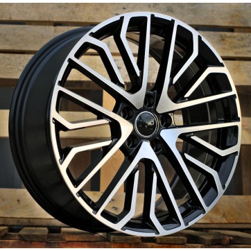Джанта R19x8.5  5X112  ET  40  66.5  3S1261  (YF0434)  Black Polished (MB)  Fits for AUD  (Z5)  (HYBRID FORGED)