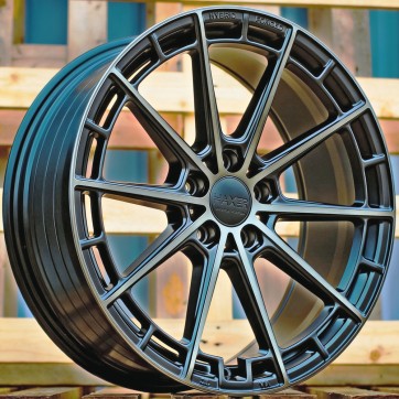 Джанта R19x8.5  5X112  ET  40  66.5  HX019F  (F9793)  Black Half Matt Double Tinted Face (BLHMDTF)  Fits for HAXER  (M+P2)  (HYBRID FORGED New Design)