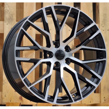 Джанта R19x8.5  5X112  ET  40  66.5  XFE30  (FBX342)  Black Polished (MB)  For AUD  (Z4+Z7)  (HYBRID FORGED)