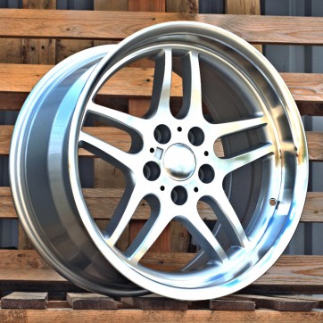 Джанта R19x8.5  5X120  ET  15  74.1  A5913  (JT141)  Silver+Polished Lip (SP)  Fits for BMW  (A+S)  (Rear+Front)