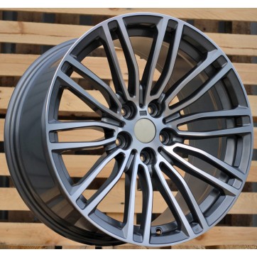 Джанта R19x8.5  5X120  ET  33  72.6  B1318  Grey Polished (MG)  Fits for BMW  (Z3)  (Front+Rear)