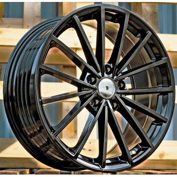 Джанта R19x8  5X112  ET  45  57.1  I0383  (FBX174)  Black (BL)  Fits for VW  (Z5+P2+Z7)  (HYBRID FORGED)