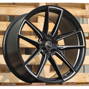 Джанта R19x8  5X112  ET  49  66.5  HX045  Black Half Matt (BLHM)  For HAXER  (Z2)