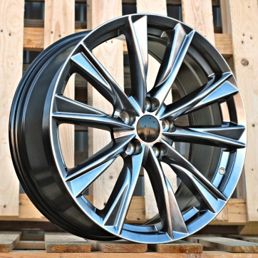 Джанта R19x8  5X114.3  ET  35  60.1  H3202F  Hyper Black (HB)  Fits for LEX  (K3)  (HYBRID FORGED)