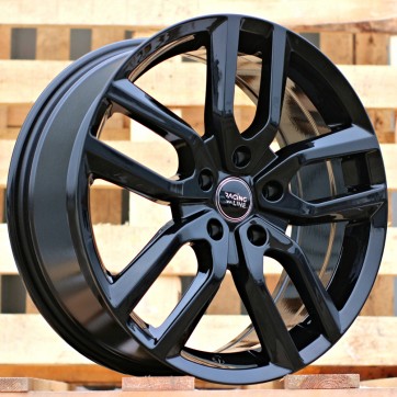 Джанта R19x8  5X127  ET  42  71.5  B5883  Black (BL)  Fits for RACIN  (K4)  (JEEP)