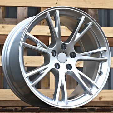 Джанта R19x9.5  5X114.3  ET  45  64.1  D2049  (FBX283)  Silver Shining (SS)  Fits for TESLA  (Z6)  ((Model Y) HYBRID FORGED)