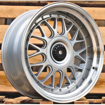 Джанта R19x9.5  5X120  ET  25  74.1  XE244  Silver+Polished Lip (SP)  For BMW  (P1+P2+K4)  (BBS Style Front+Rear)