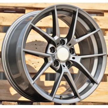 Джанта R19x9.5  5X120  ET  40  72.6  B1416  (FBX124)  Gun Metal (GM)  For BMW  (P2+Z7+M)  (HYBRID FORGED Rear+Front)