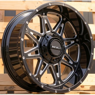 Джанта R20x10  12X135/139  ET  M12  106.1  1109A  Black (BL)  For 4X4  (K3)  (Milling)
