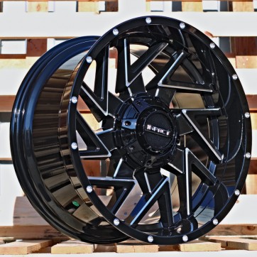 Джанта R20x10  12X135/139  ET  M12  106.1  B1508  Black (BL)  Fits for 4X4  (K3)  (Milling)
