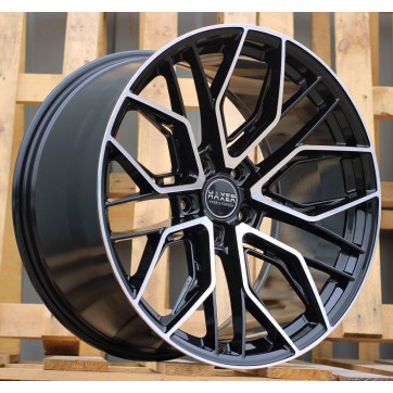 Джанта R20x10.5  5X120  ET  30  72.6  HX015F  (3S5981)  Black Polished (MB)  For HAXER  (K2)  (HYBRID FORGED (Rear+Front))