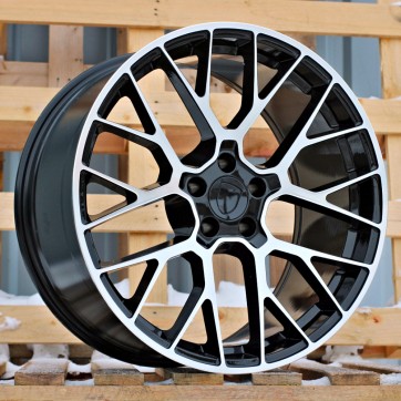 Джанта R20x10  5X112  ET  19  66.5  BK998  Black Polished (MB)  Fits for PORCH  (Z7)  (Rear+Front)