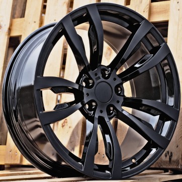 Джанта R20x10  5X120  ET  40  74.1  B1057  (H920F)  Black (BL)  Fits for BMW  (K7)  (HYBRID FORGED Rear+Front)