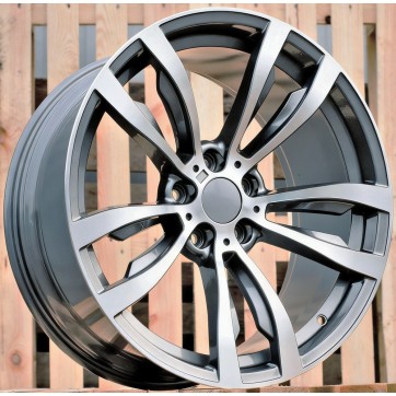 Джанта R20x10  5X120  ET  40  74.1  B1057  (H920F)  Grey Polished (MG)  Fits for BMW  (K7)  (HYBRID FORGED Rear+Front)