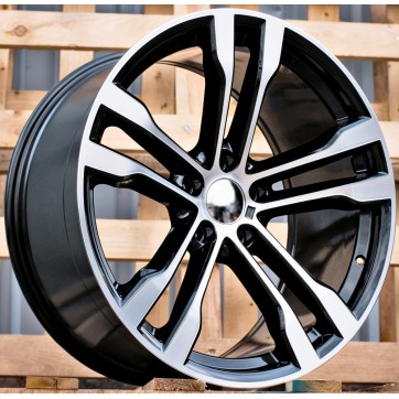 Джанта R20x10  5X120  ET  40  74.1  BK924  Black Polished (MB)  Fits for BMW  (K4)  (Rear+Front)