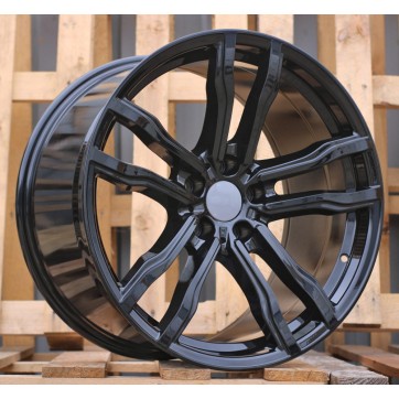 Джанта R20x10  5X120  ET  40  74.1  BY588  (DLJ588)  Black (BL)  For BMW  (P+Z3+Z2)  (Rear+Front)