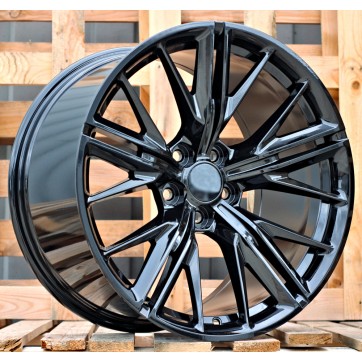 Джанта R20x11  5X120  ET  43  66.9  B1609  Black (BL)  Fits for CHEVR  (Z6)  (CAMARO (Rear+Front))