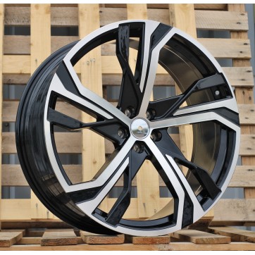 Джанта R20x8.5  5X108  ET  42.5  63.3  YF5753  Black Polished (MB)  Fits for VOLVO  (Z5)  (HYBRID FORGED)