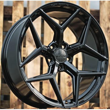 Джанта R20x8.5  5X112  ET  25  66.5  HX04F  Black (BL)  Fits for HAXER  (Z4)  (HYBRID FORGED (Max Load 815kg.))