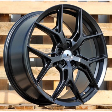 Джанта R20x8.5  5X130  ET  35  66.5  B1696  Black Half Matt (BLHM)  For AUD  (Z1)  (Q6 E-TRON (Front+Rear))