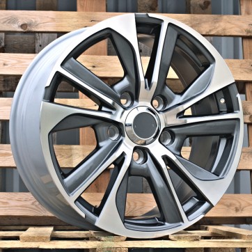 Джанта R20x8.5  5X150  ET  60  110.5  B1611  Grey Polished (MG)  Fits for 4X4  (K3)
