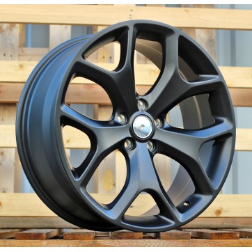 Джанта R20x8  5X115  ET  40  71.5  XE256  Black Half Matt (BLHM)  Fits for DODGE  (P1)