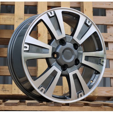 Джанта R20x8  5X150  ET  60  110.1  BY168  Grey Polished (MG)  Fits for 4X4  (K3)