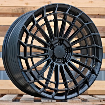 Джанта R20x9.5  5X112  ET  43  66.6  FBX162  Black Half Matt (BLHM)  Fits for MER  (Z5)  (HYBRID FORGED)