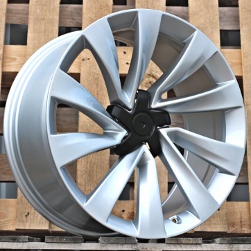 Джанта R20x9.5  5X114.3  ET  45  64.1  H3410F  Silver Shining (SS)  Fits for TESLA  (Z7)  (HYBRID FORGED (Model Y))