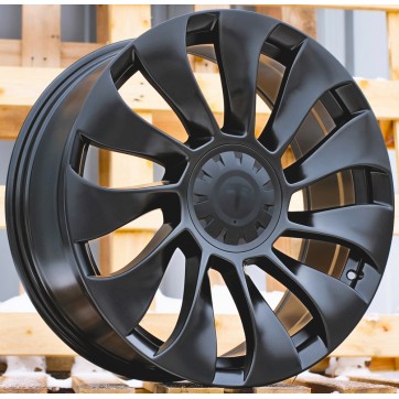 Джанта R20x9.5  5X114.3  ET  45  64.1  YS214  (H3117F)  Black Matt (BM)  Fits for TESLA  (K8)  (HYBRID FORGED (Model Y))