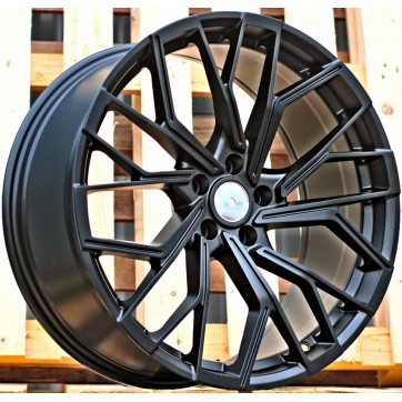Джанта R20x9  5X112  ET  35  66.5  F760  Black Half Matt (BLHM)  Fits for AUD  (M)  (HYBRID FORGED)