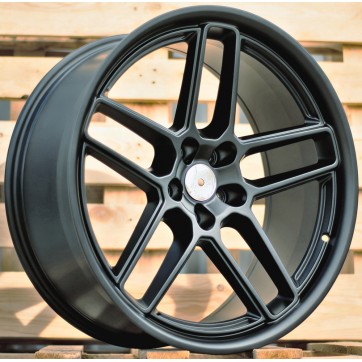 Джанта R20x9  5X115  ET  15  71.5  A5897  Black Half Matt (BLHM)  Fits for DODGE  (P)  (Front+Rear)