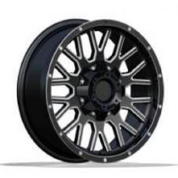 Джанта R20x9  6X135/139  ET  M12  106.1  L1588  Black Polished (MB)  Fits for 4X4  (K3)  (Milling)
