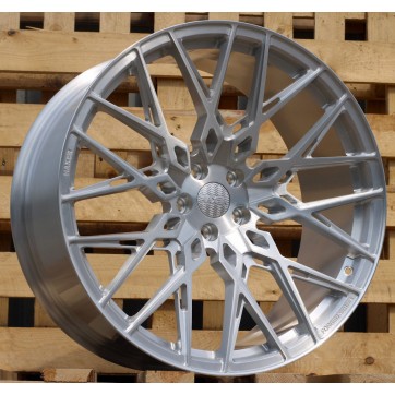 Джанта R21x10.5  5X112  ET  30  66.6  HXF03  Brush Silver (BS)  Fits for HAXER  (K3)  (FORGED  (NEW Model))