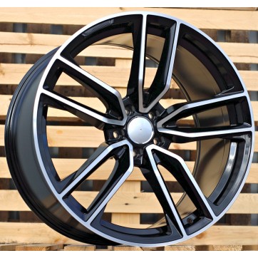 Джанта R21x10  5X112  ET  54  66.6  B5610  Black Polished (MB)  Fits for MER  (P)  (Front+Rear)